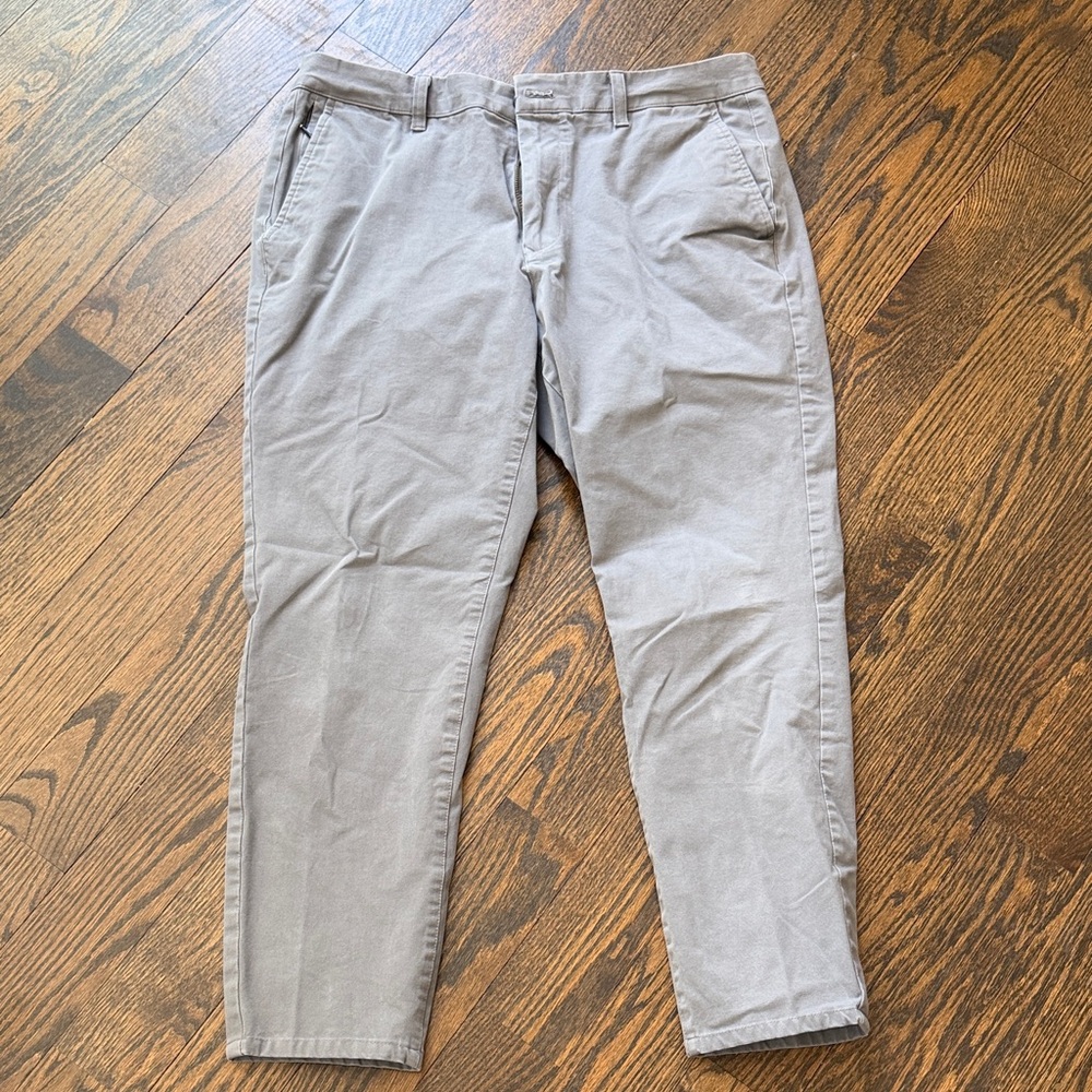 Bonobos 34x30 Men's Gray Casual Chino Pants